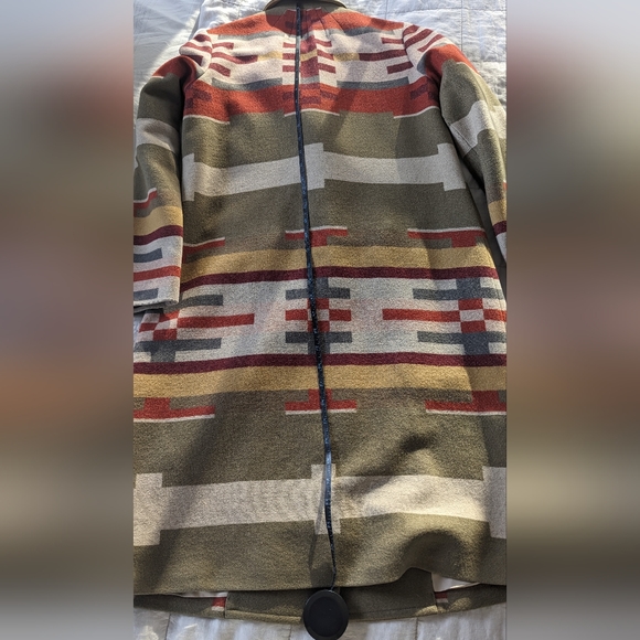 Pendleton Portland Collection car coat with archive print - Picture 6 of 8